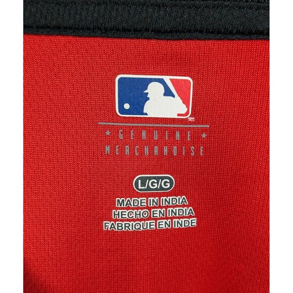 Cincinnati Reds Jersey Shirt Men’s Large Red Baseball MLB Brandon Phillips #4 - Picture 3 of 3
